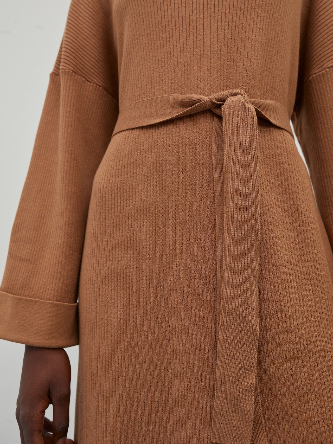 EDITED Producten Jurk 'Nata' Bruin