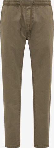 Coupe slim Pantalon chino DreiMaster Vintage en vert : devant