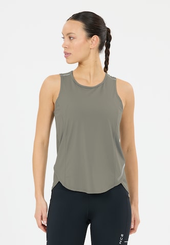 ENDURANCE Sporttop 'Barrbara' in Grijs: voorkant