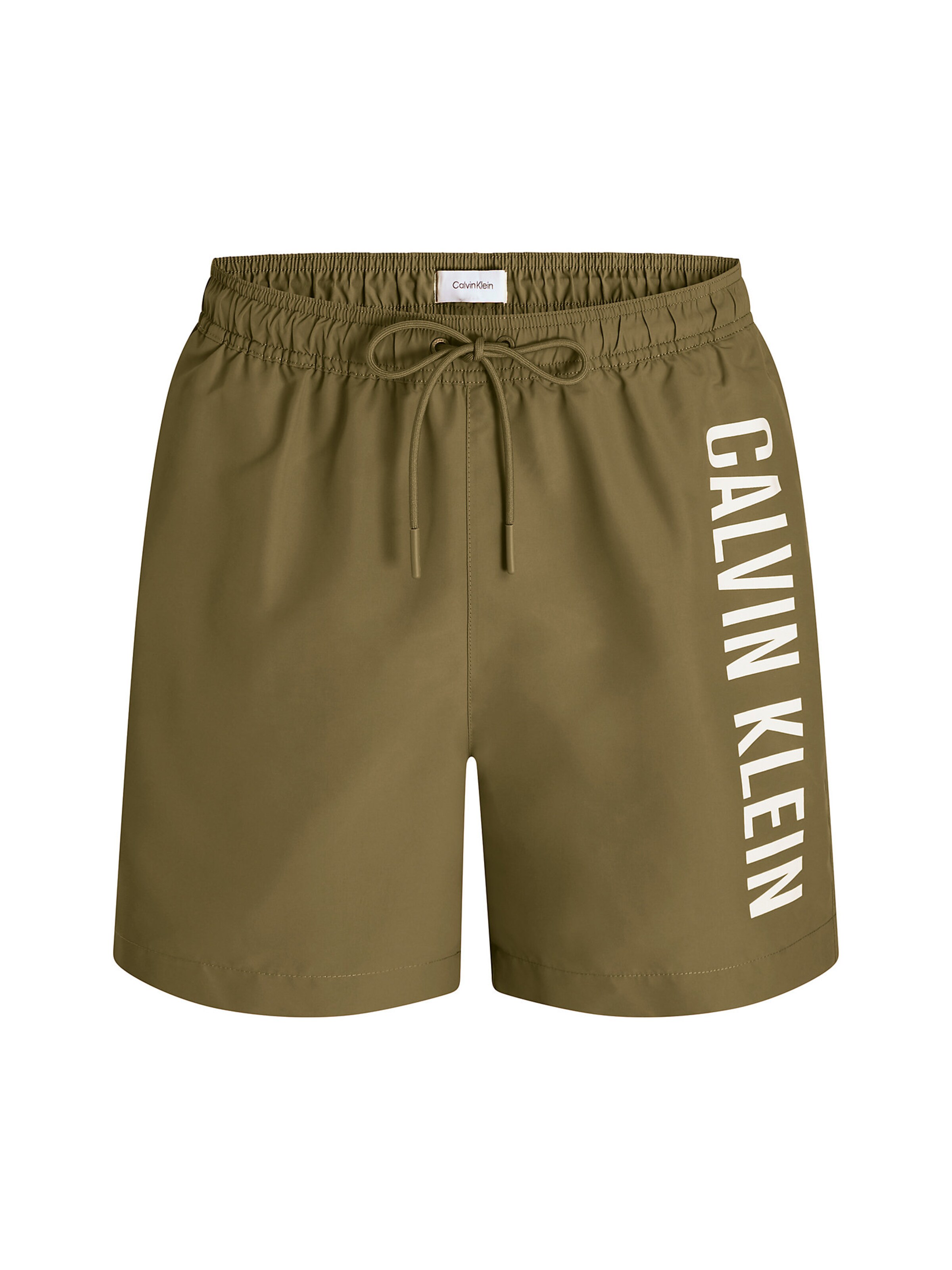 Shorts de bain Calvin Klein Swimwear en vert : devant
