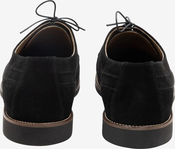 DreiMaster Klassik Lace-Up Shoes in Black