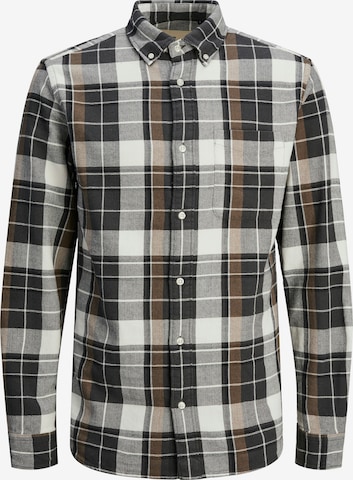 Camicia 'JPRBLUBrook' di JACK & JONES in nero: frontale