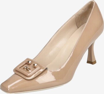 Nero Giardini Pumps in Beige: voorkant