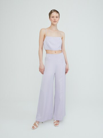 EDITED Wide leg Pants 'Jemma' in Purple