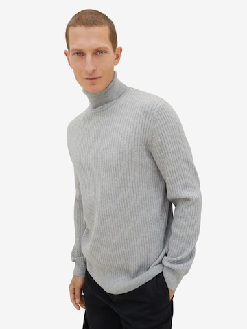 TOM TAILOR Pullover in Grau