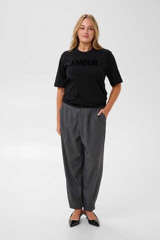 KAFFE CURVE Blouse in Black