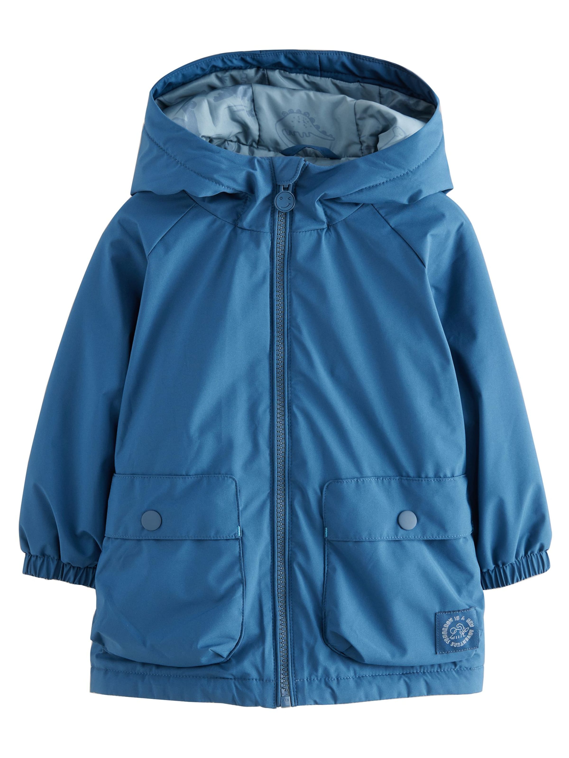 Geacă de primăvară-toamnă de la Next pe albastru: față