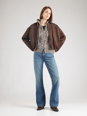 Free People Laienev Teksapüksid 'WEST COAST', värv sinine