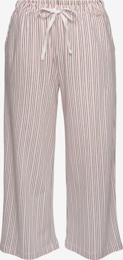 s.Oliver Pantalon de pyjama en gris / rose / rouge / blanc, Vue avec produit