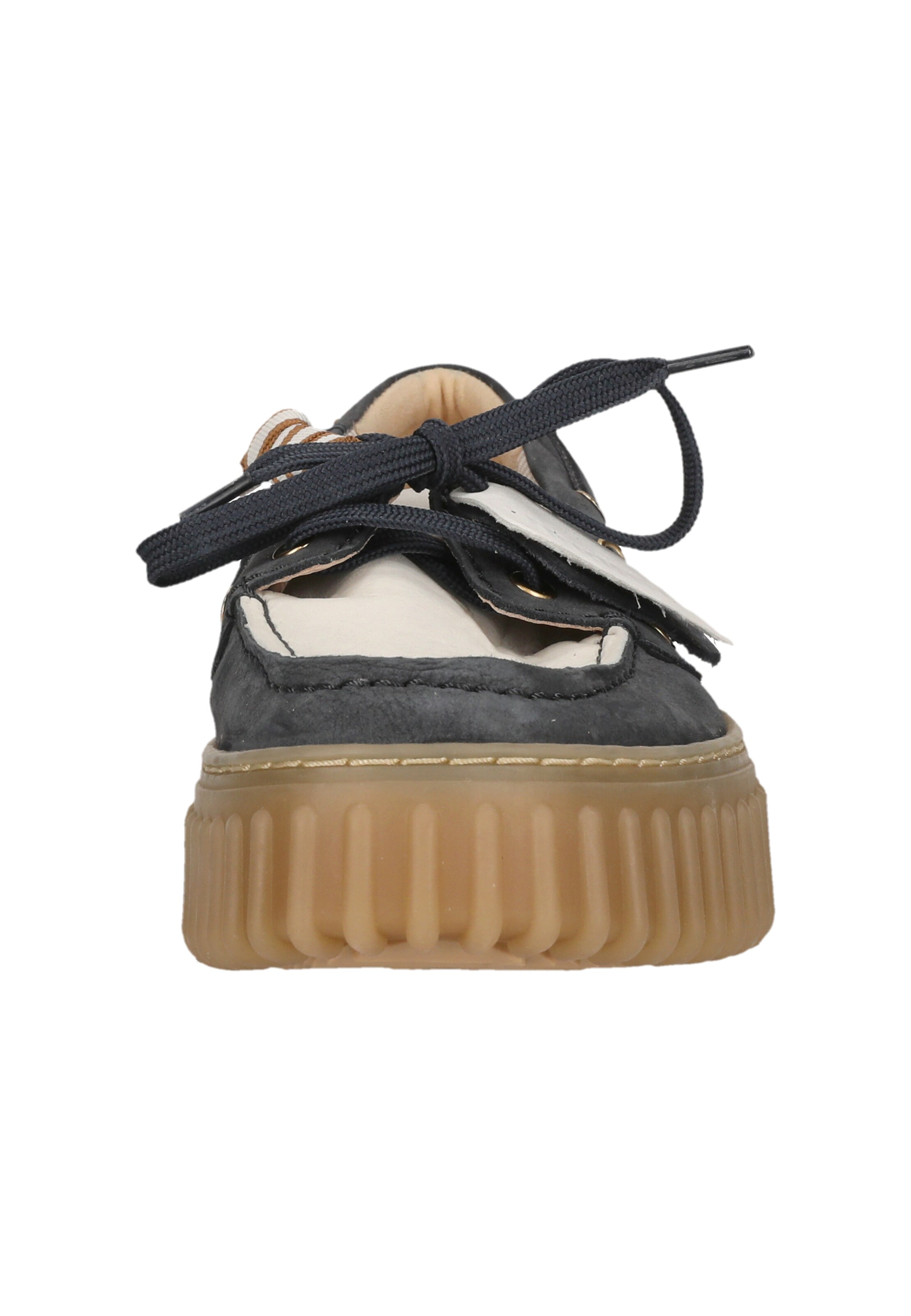 CLARKS Veterschoen 'Torhill Boat' in Blauw