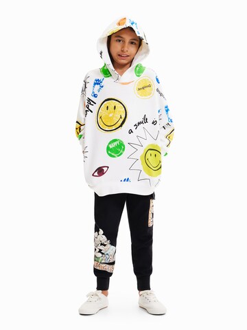 Desigual Sweatshirt i vit