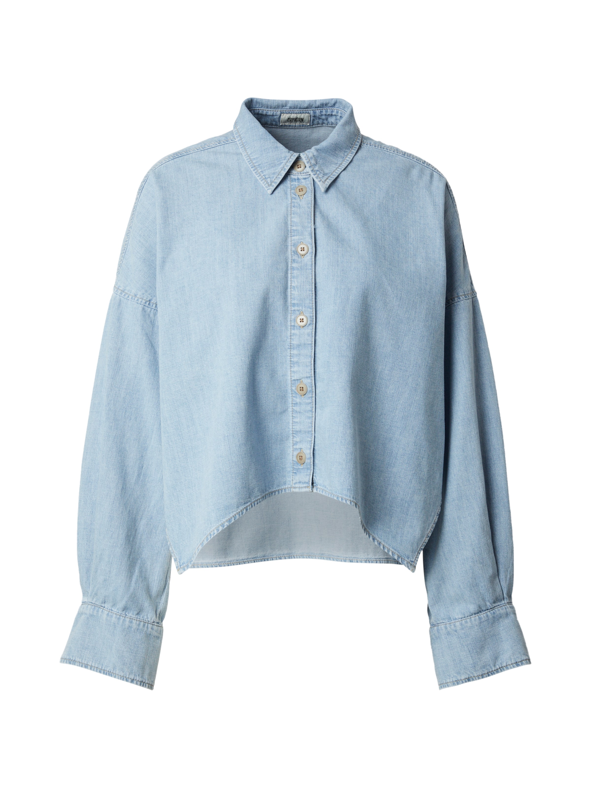 DRYKORN Блузка 'Oshia' в Синий: спереди