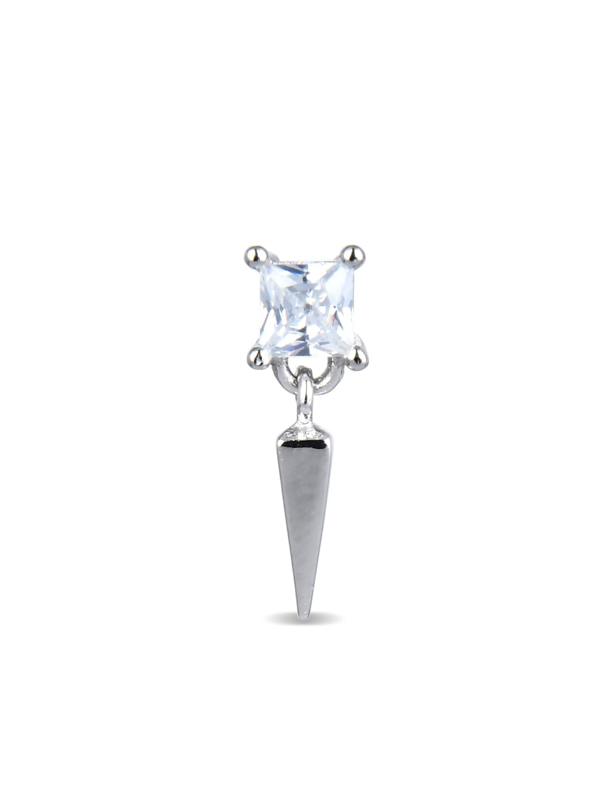 Luxenter Piercings 'Skelk' in Silver