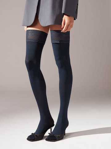 CALZEDONIA Fine Stockings in Blue