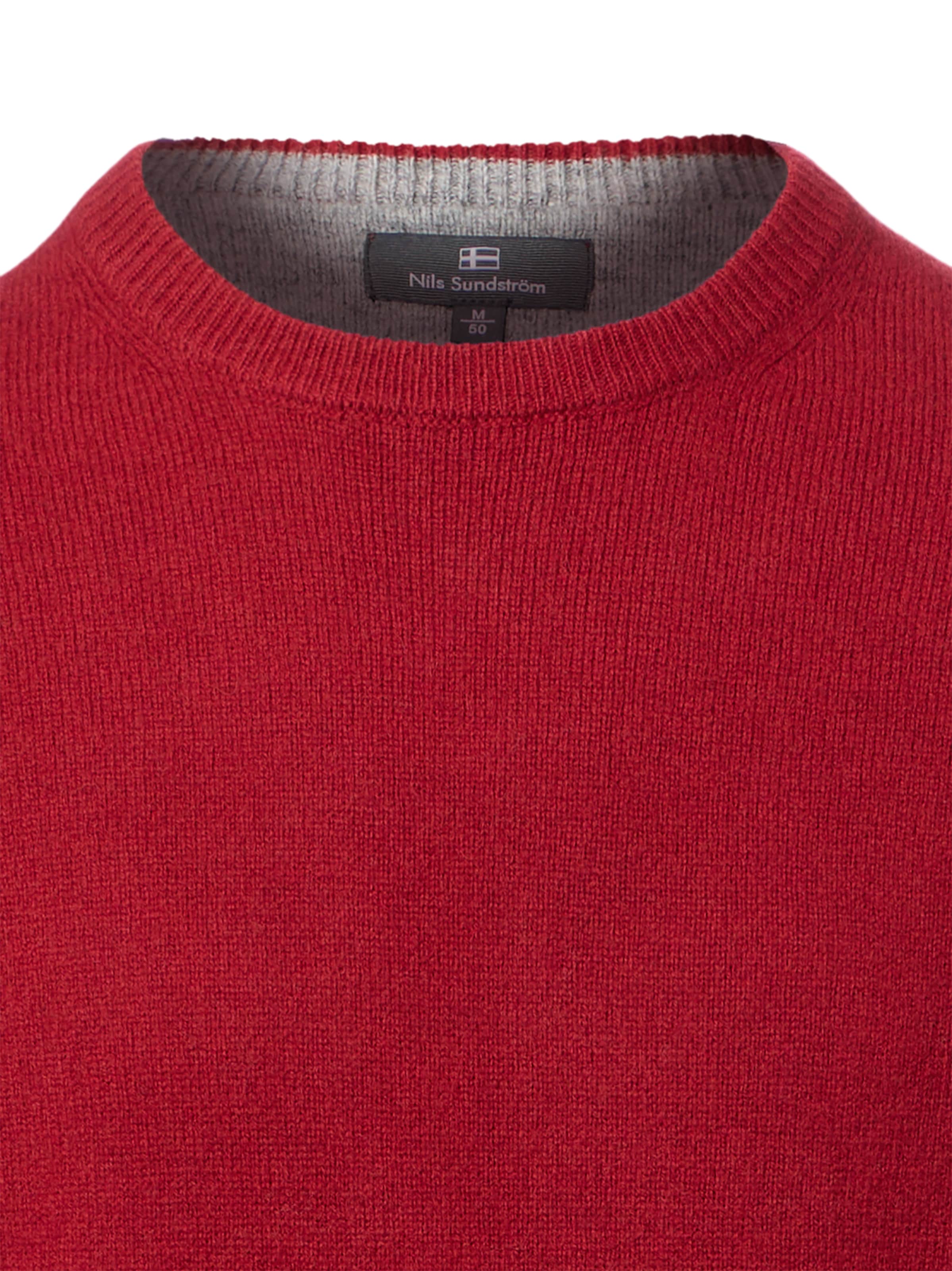 Nils Sundström Pullover in Rot