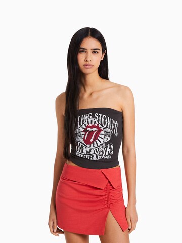 Bershka Top in Grau: Vorderseite