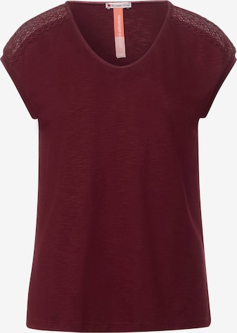 STREET ONE Shirt in Red: front