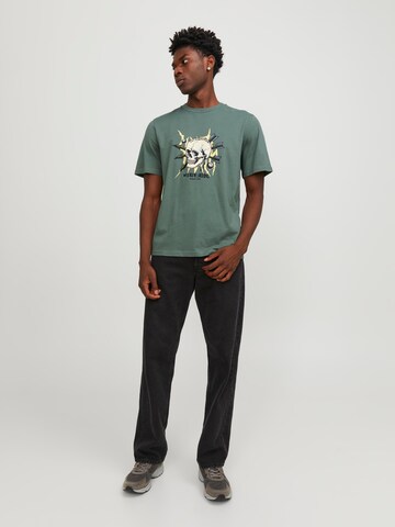 Tricou 'Heavens' de la JACK & JONES pe verde