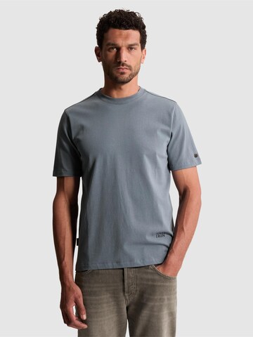 CAST IRON - Camiseta 'Relaxed fit T-shirt with artwork on the back' en azul