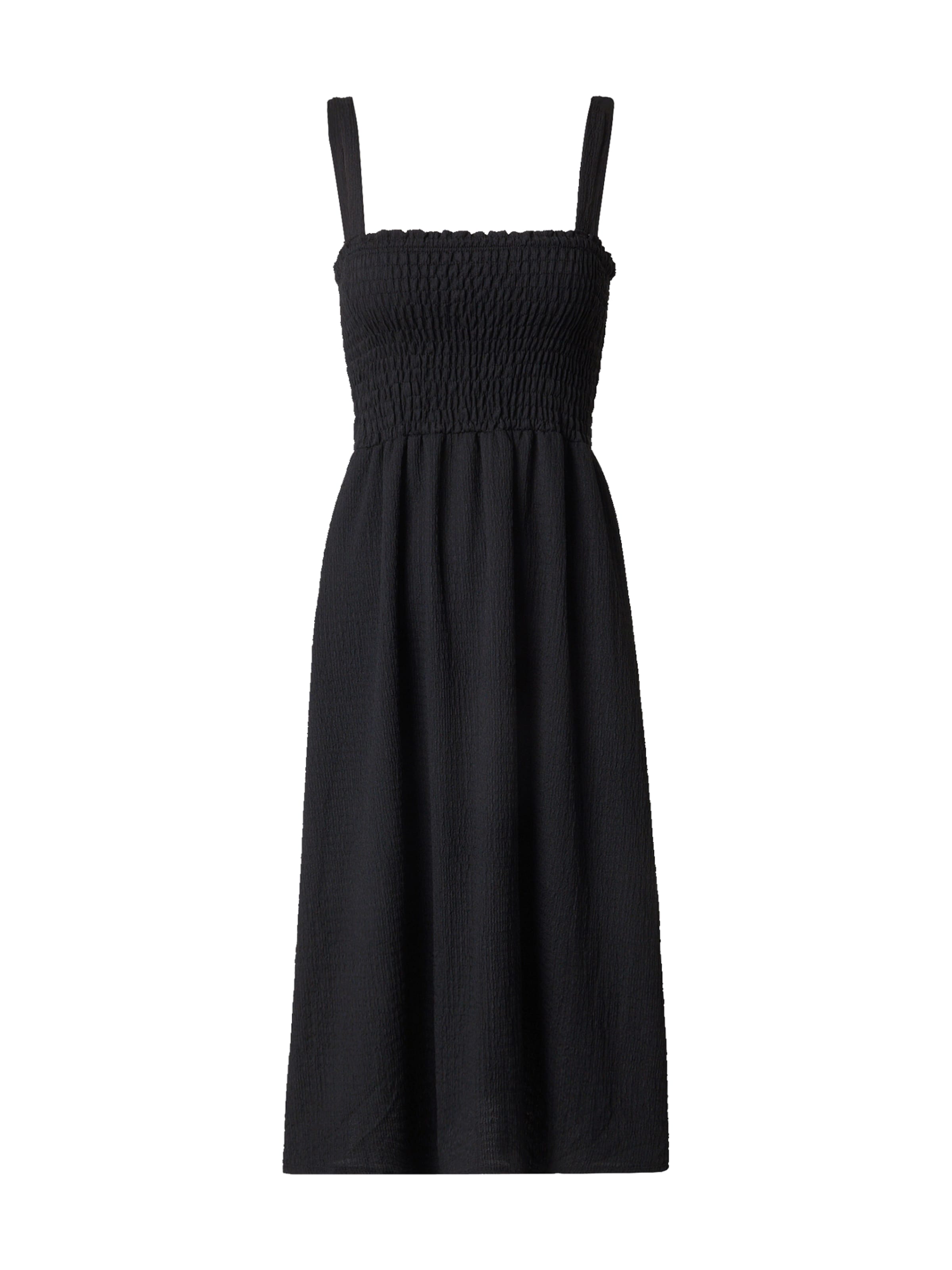 Hailys - Vestido de verano 'Lo44retta' en negro: frente