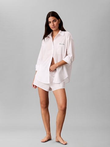 Calvin Klein Slaapshirt in Wit