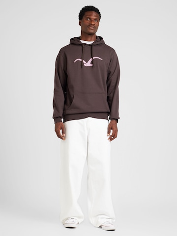 Cleptomanicx Sweatshirt 'Mowe' in Braun