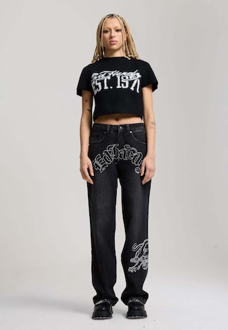 Ed Hardy Μπλουζάκι '1971' σε μαύρο