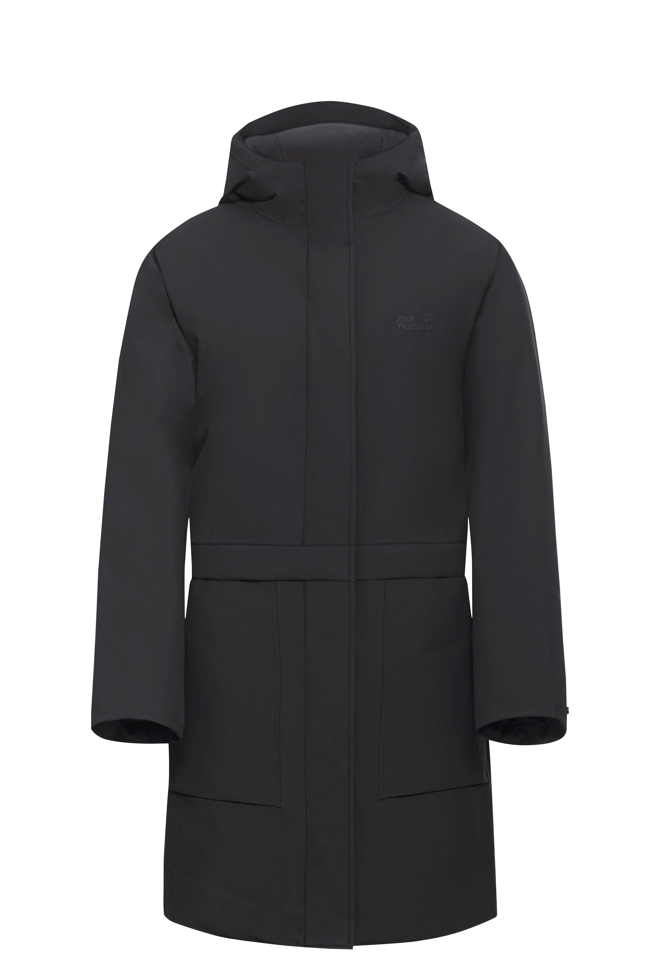JACK WOLFSKIN Outdoorjacke in Schwarz: Vorderseite