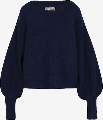 DreiMaster Vintage Neulepaita värissä sininen: etupuoli