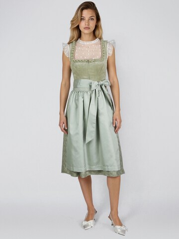 Dirndl 'Hecken' SPIETH & WENSKY en vert : devant