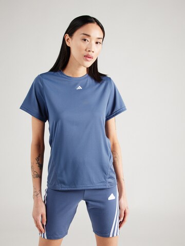 ADIDAS PERFORMANCE Functioneel shirt 'D4T' in Blauw: voorkant