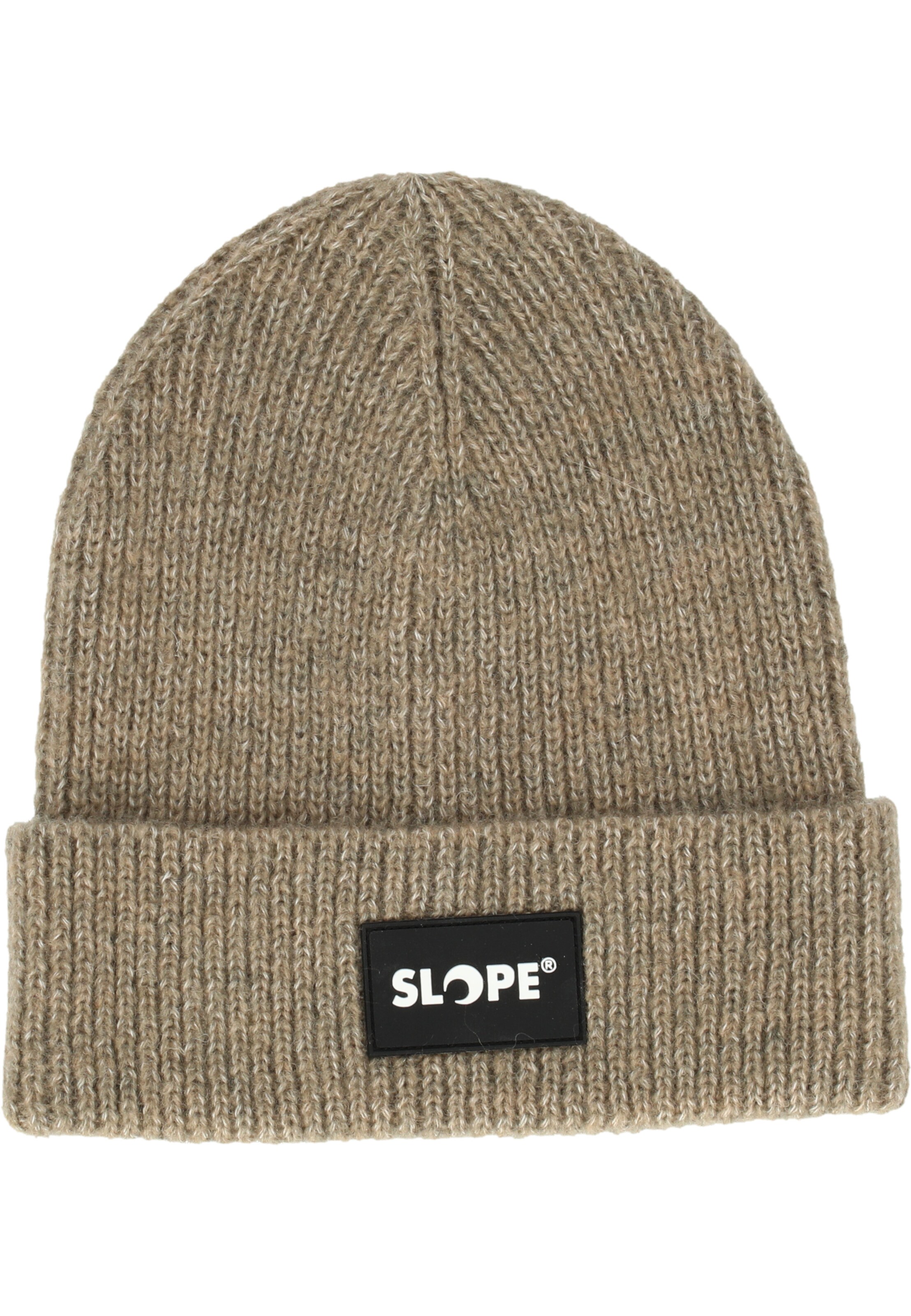 SLOPE Beanie 'Andi' in Beige: front