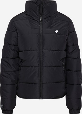 Superdry Winterjacke in Schwarz: predná strana