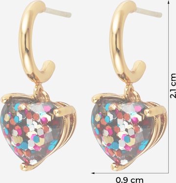 Kate Spade - Pendientes 'Heart Huggies' en Mezcla de colores