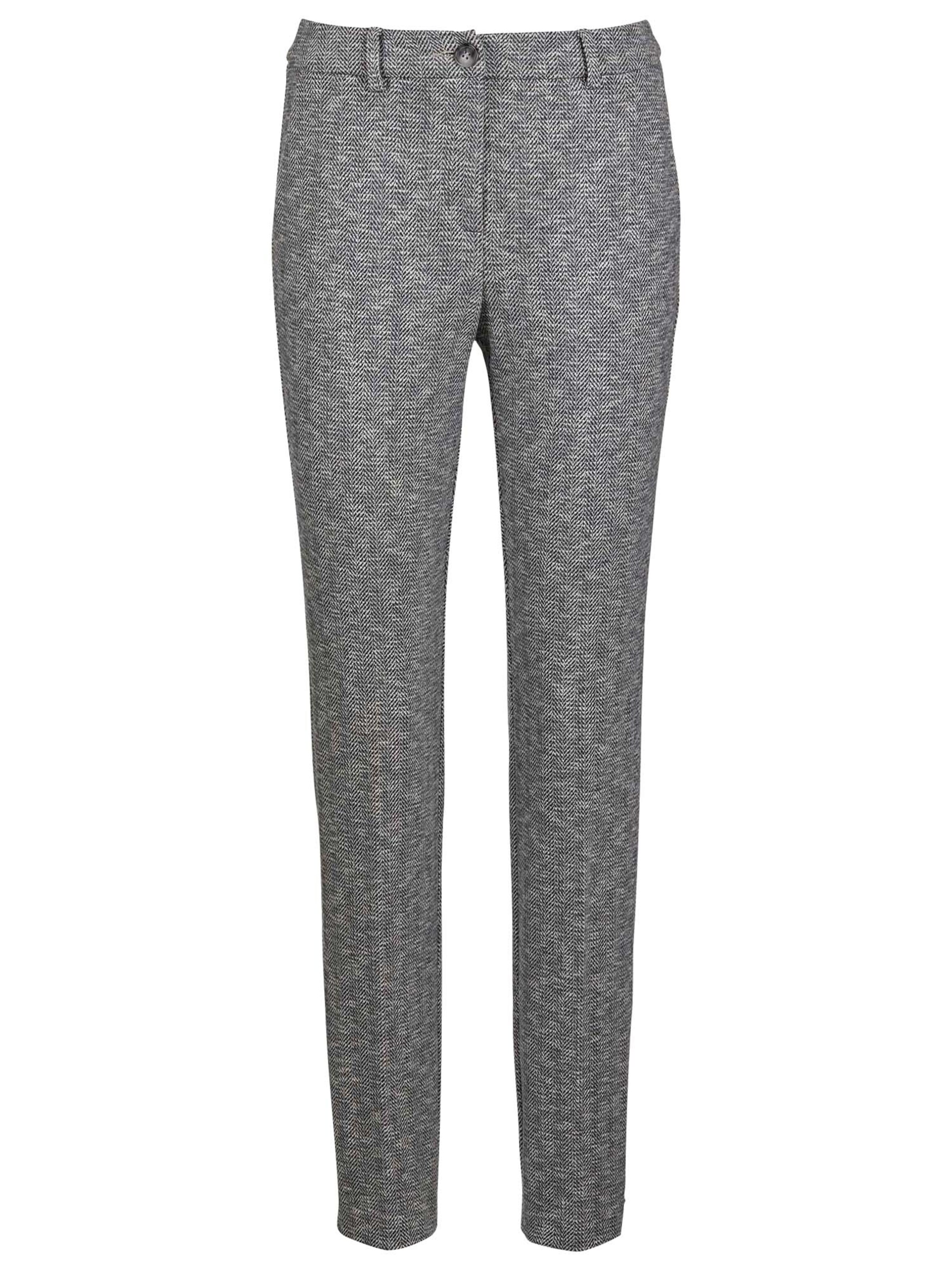 MADELEINE Trousers in Mottled grey, Item view