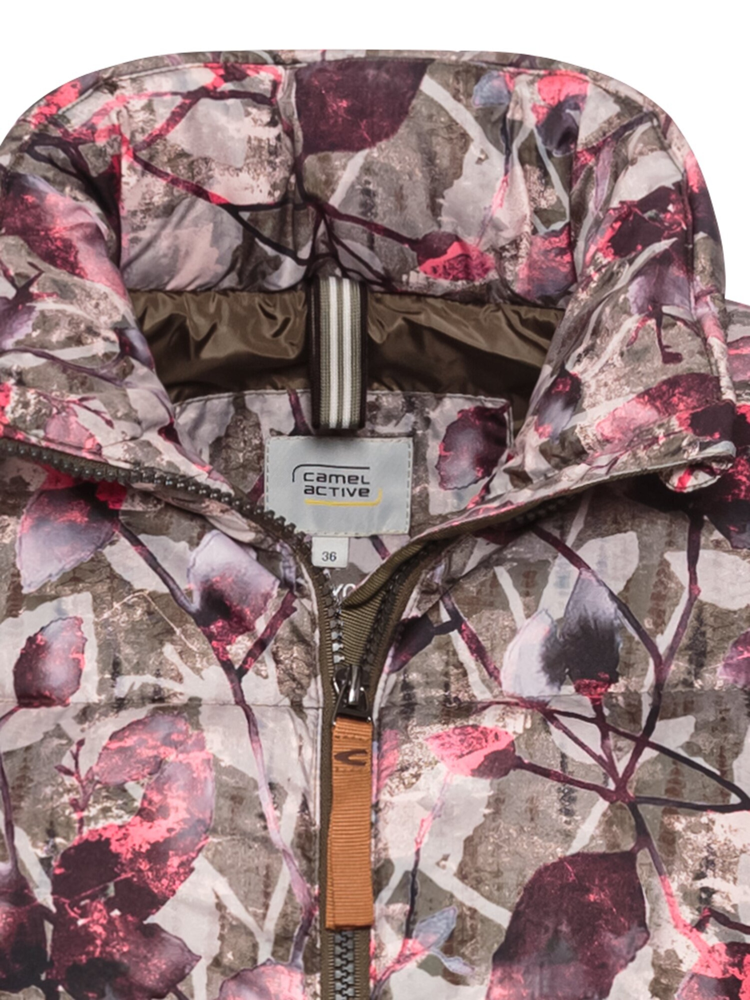 CAMEL ACTIVE Outdoor Weste im Relaxed Fit in Grau