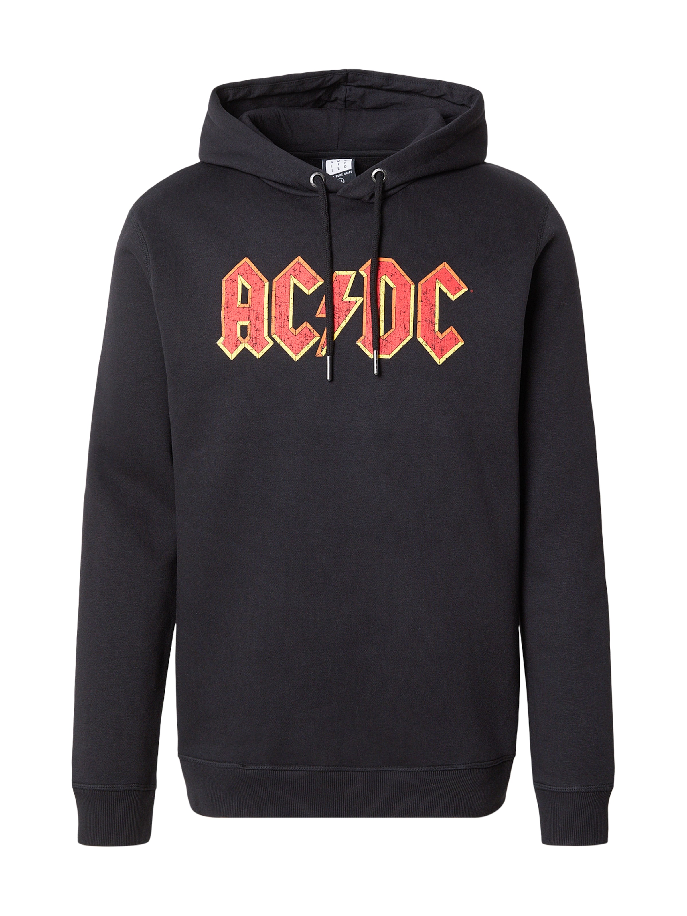 AMPLIFIED Sweatshirt 'ACDC' in Black: front