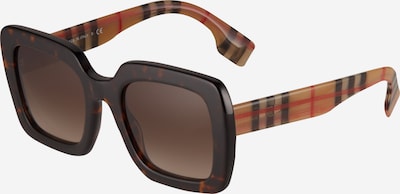 BURBERRY Слънчеви очила '0BE4284' в кафяво / светлокафяво / червено / черно, Преглед на продукта