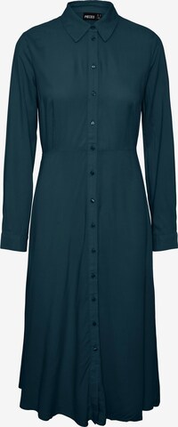 Robe-chemise 'NOVA' PIECES en bleu : devant