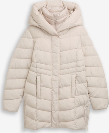 TOM TAILOR - Abrigo de invierno en blanco: frente