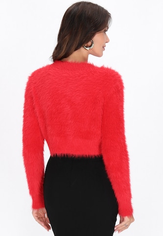 Cardigan 'Fashion Look' faina en rouge