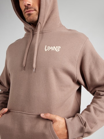 VANS Sweatshirt 'Linea' in Bruin