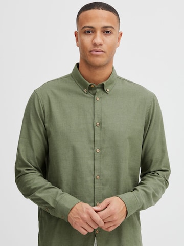 !Solid Regular fit Πουκάμισο 'Pete' σε πράσινο