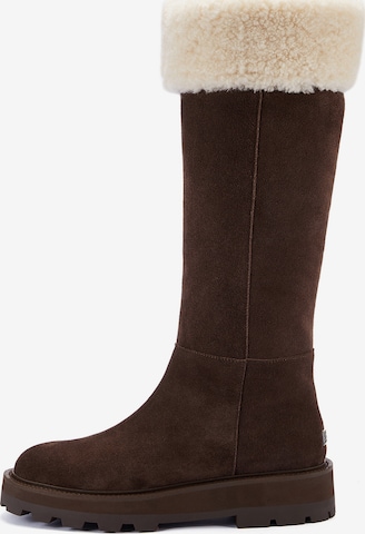 Australia Luxe Collective - Botas 'TITAN' en marrón: frente