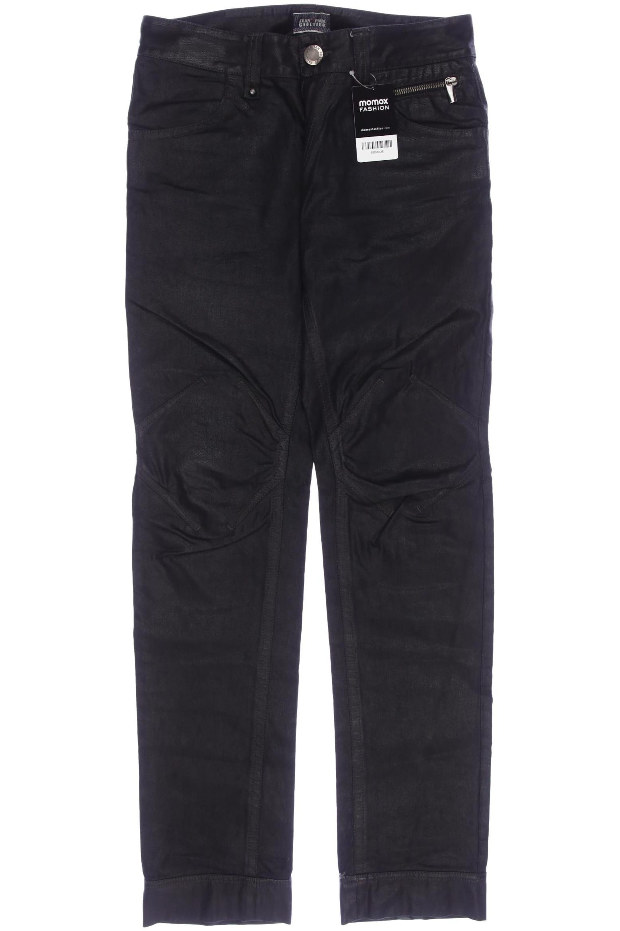 Jean Paul Gaultier Jeans in 30 in Black: front