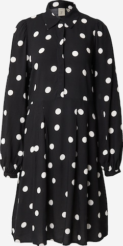 Robe-chemise 'DAHLIA' Y.A.S en noir : devant