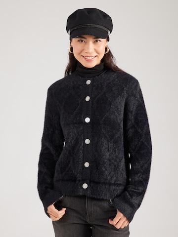 JDY Strickjacke in Schwarz: Vorderseite