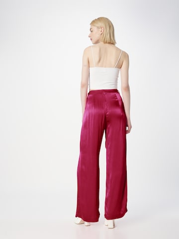 Bardot Wide leg Pleat-Front Pants 'LENA' in Pink