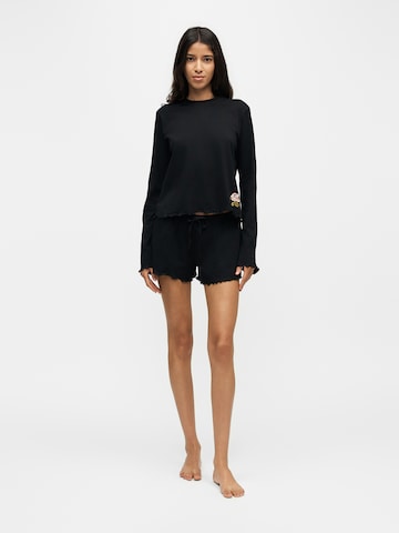 DIESEL Short Pajama Set 'LORELAI-D-CORE' in Black