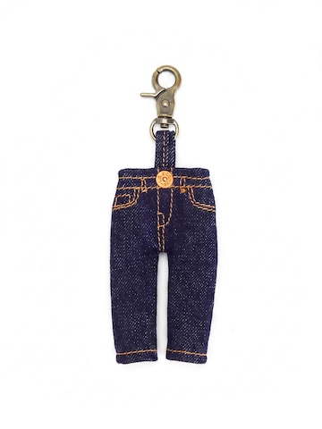 LEVI'S ® Breloczek do kluczy 'LEVI'S® MINI 501® CHARM OCEAN INDIGO WASH' w kolorze niebieski: przód